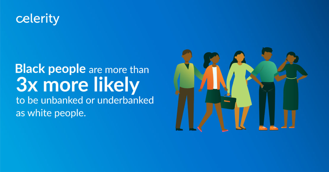Stat: Black people are more than three times as likely to be unbanked or underbanked as white people.